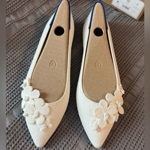 Rothy’s The Petal Point II White